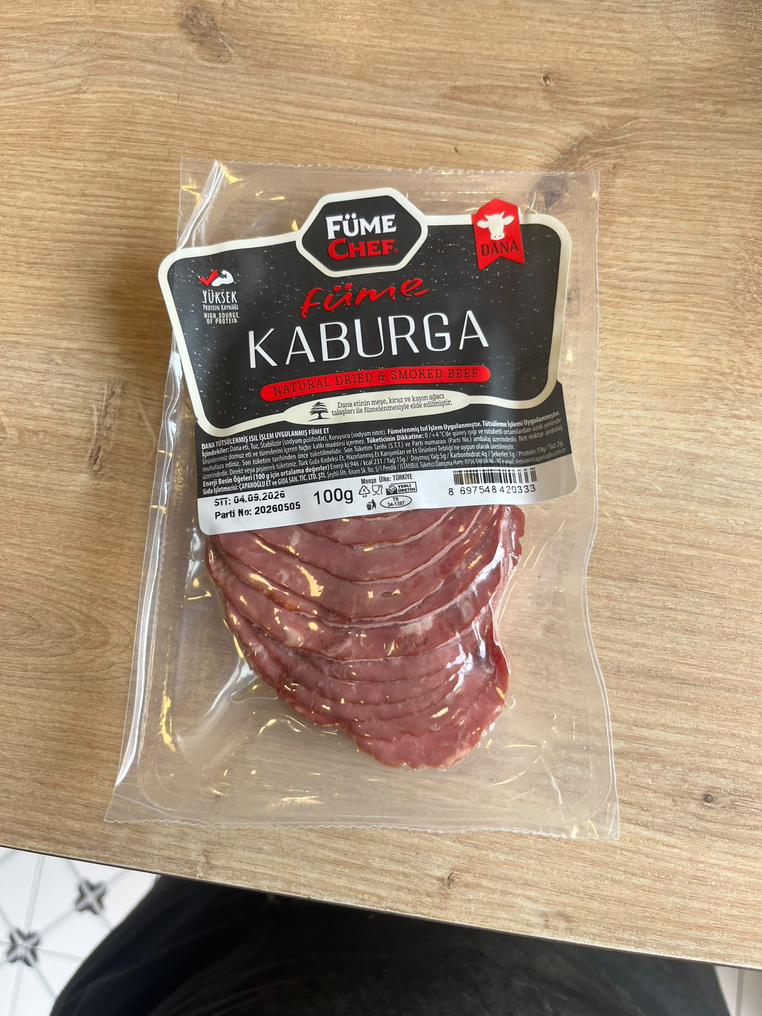 Füme Kaburga