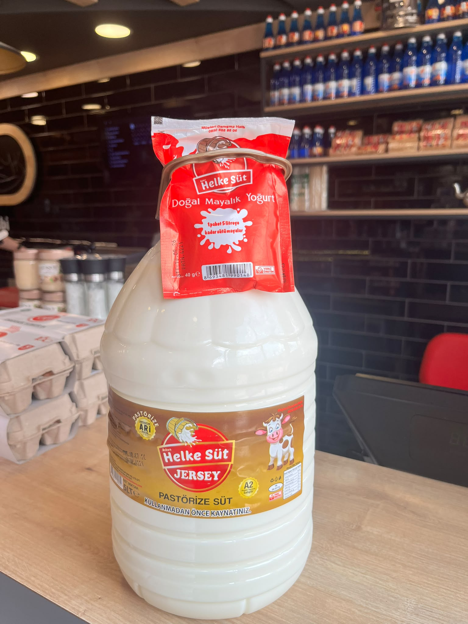 Helke Süt JERSEY 5LT